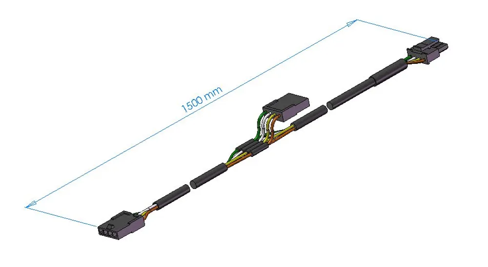 UNBRANDED EBP KABELBOOM ION TMMA/CU3 MOLEX 1500MM