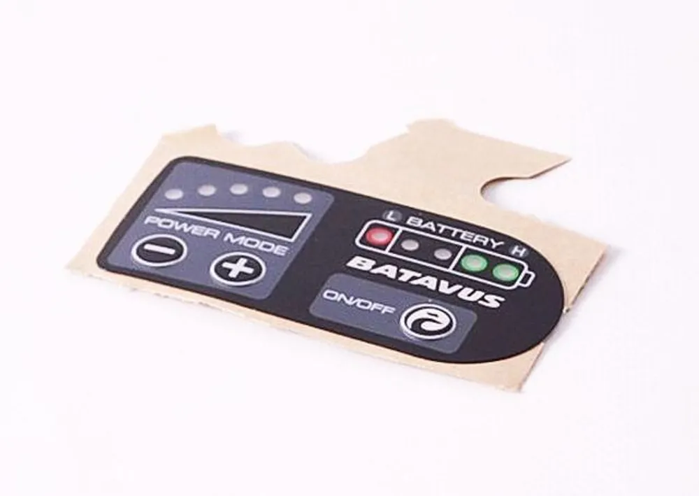 BATAVUS EBP STICKER E-MOT 24V DISPLAY BAT ZW
