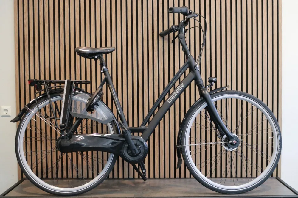 Gazelle Chamonix C8 Dames Black 57cm 2018