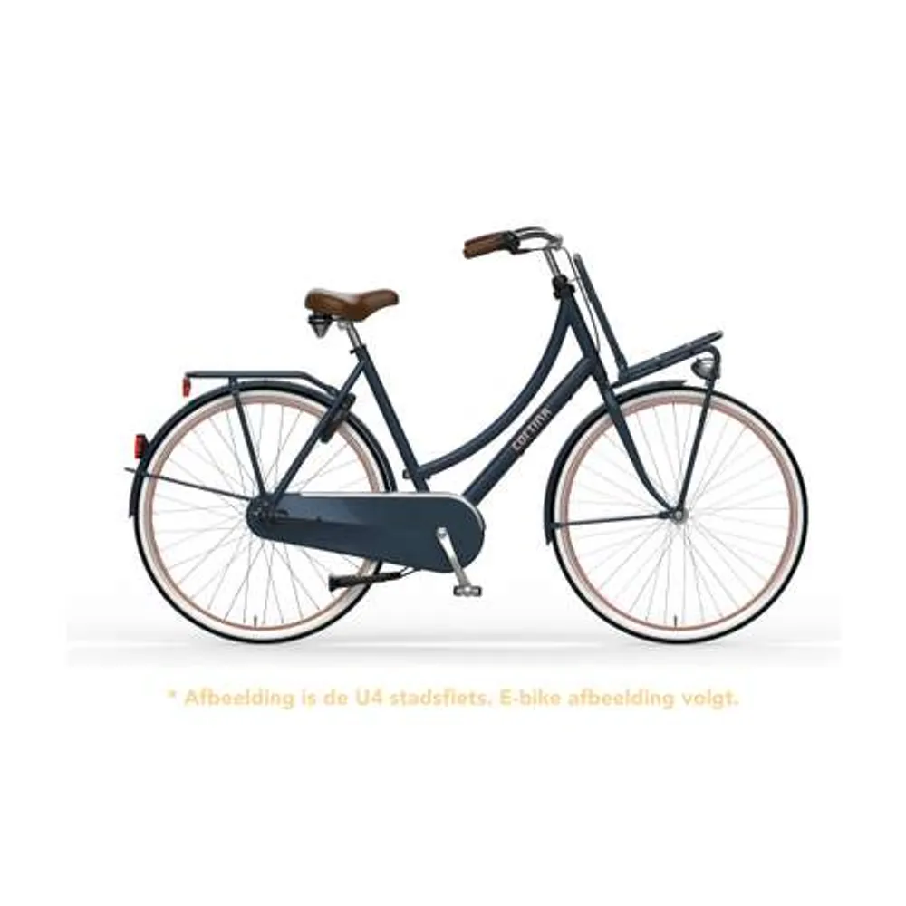 CORTINA E-U4 Transport Denim Active Line D57 Dames Millionaire Blue Matt 57cm 2025
