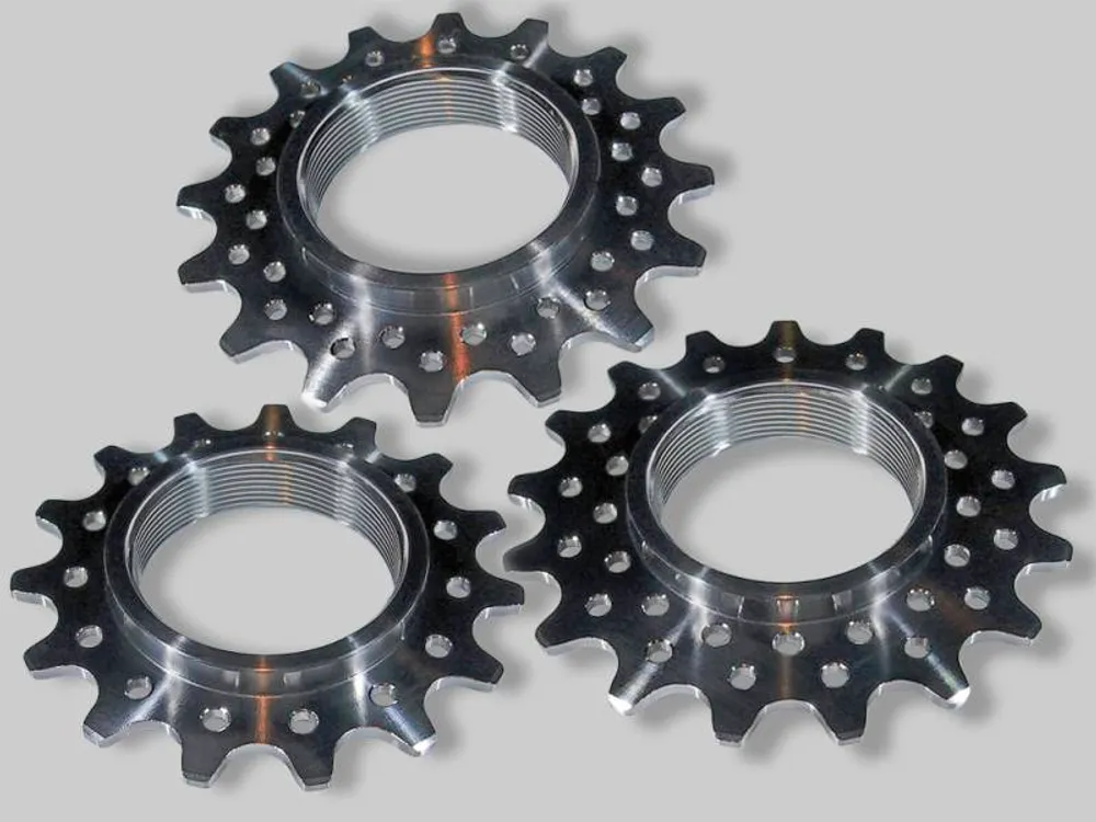 Achterkettingwiel met schroefdraad 15t origineel Rohloff