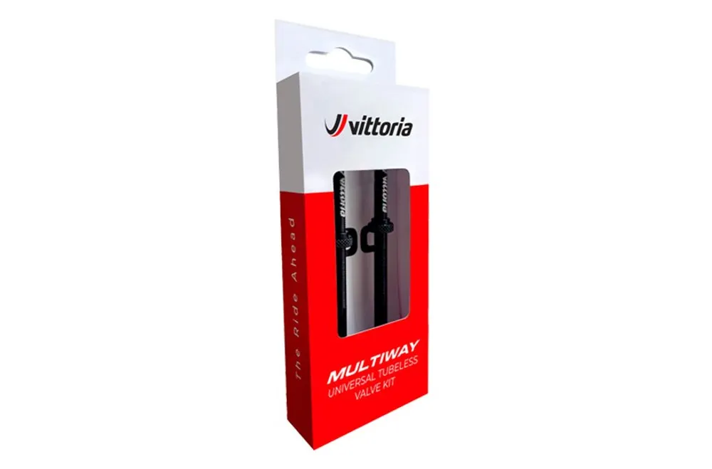VITTORIA MULTIWAY TUBELESS VALVE ALLOY ZWART 80MM (SET 2 PCS) [1AA00093]