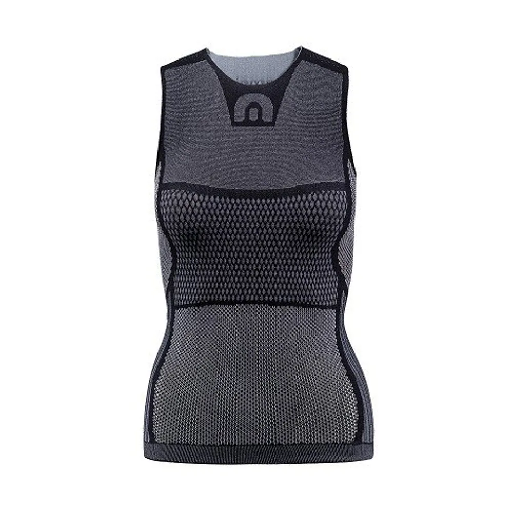 Sleeveless Base Layer Women Black XS/S