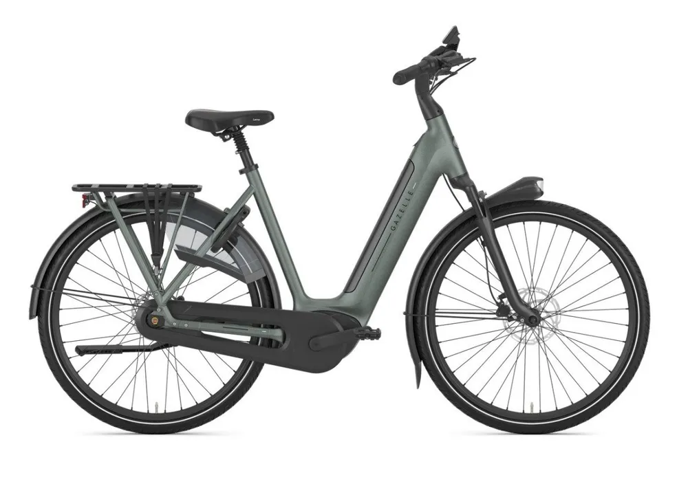 GAZELLE Grenoble C8+ Dames Twilight Green Mat 53cm 2025