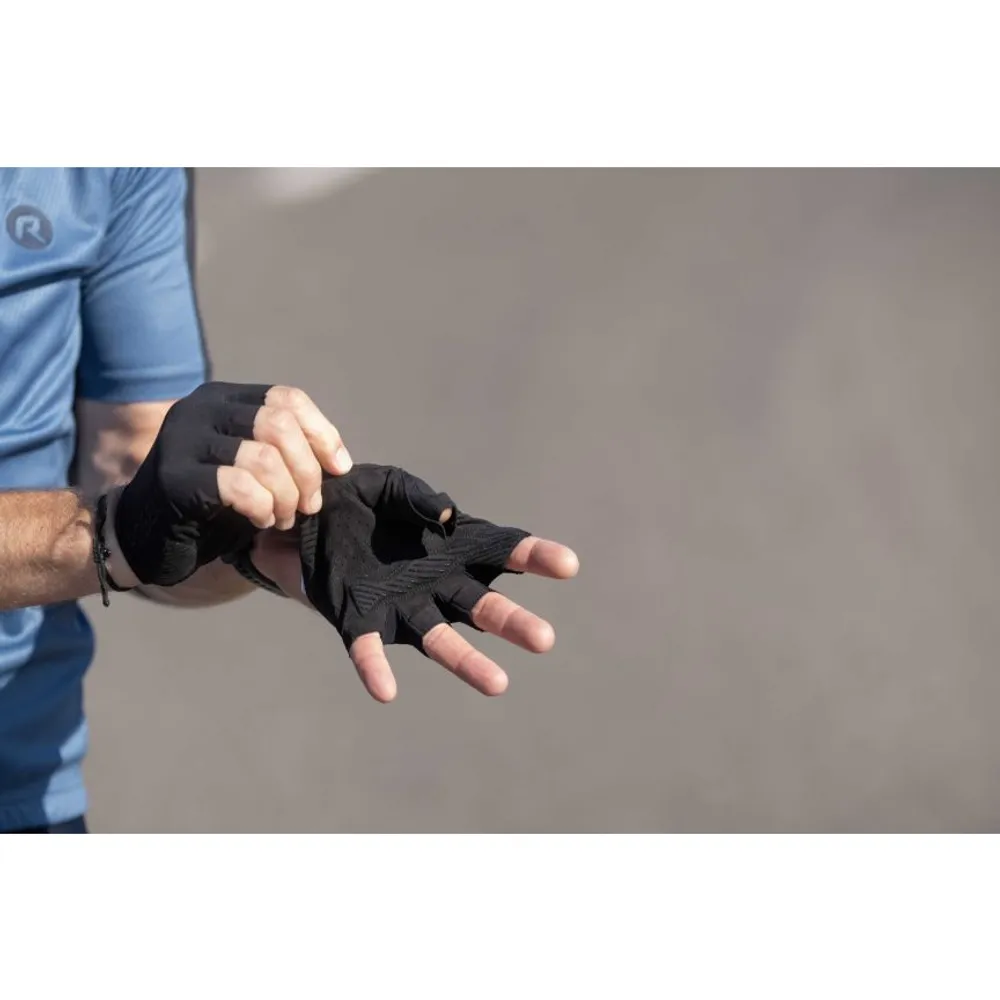 Wielerhandschoen Distance (No Pad ) Maat M Zwart