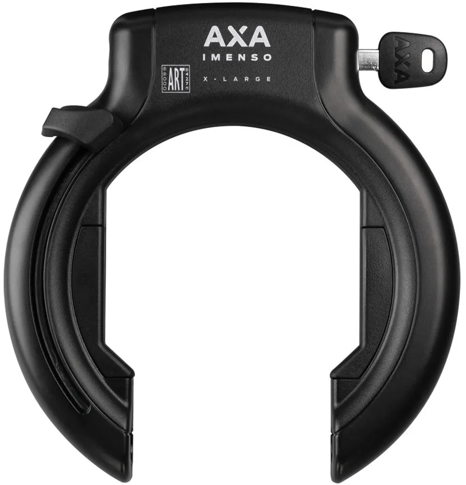 AXA Ringslot Imenso X Large met vaste sleutel - zwart