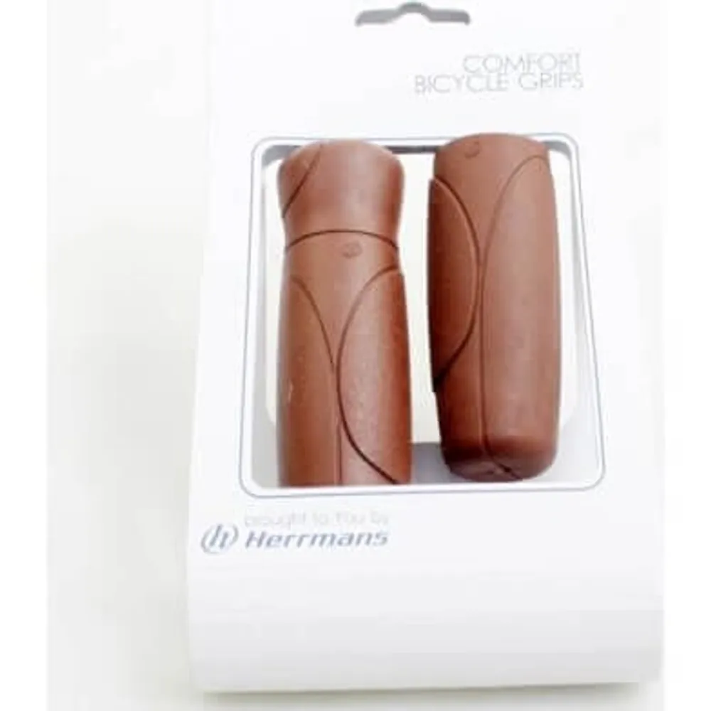 HERRMANS Herrmans handvatten Cut 93 90/120mm bruin
