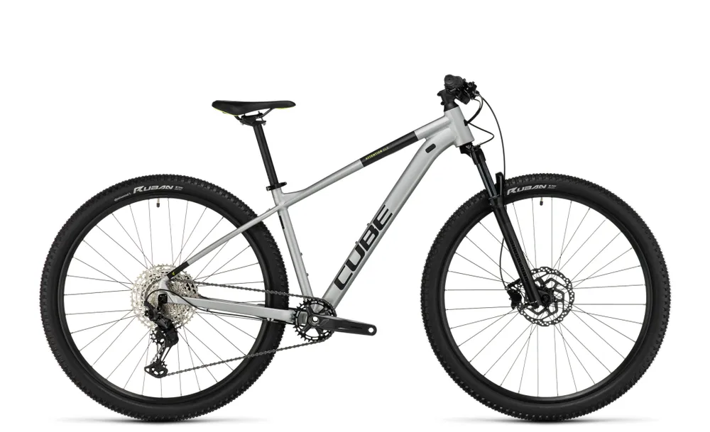 CUBE ATTENTION SLX SILVERGREY/LIME M