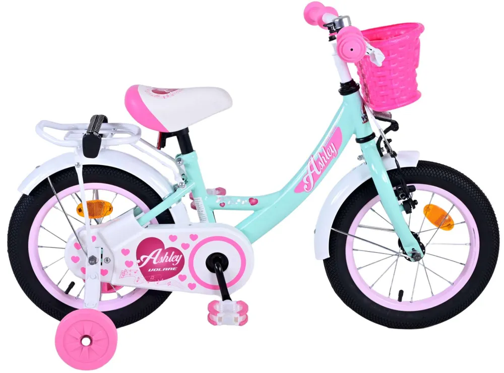 Volare Ashley Kinderfiets - Meisjes - 14 inch - Groen