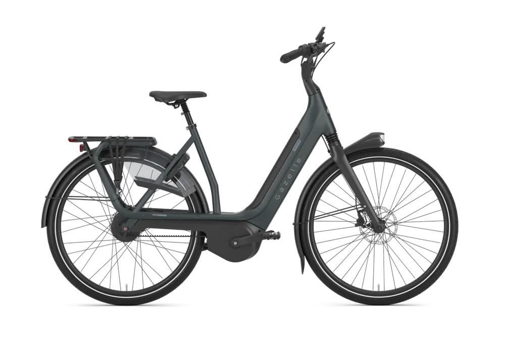 Gazelle AVIGNON C380 HMB BELT L53 Teal grey SE (Mat)