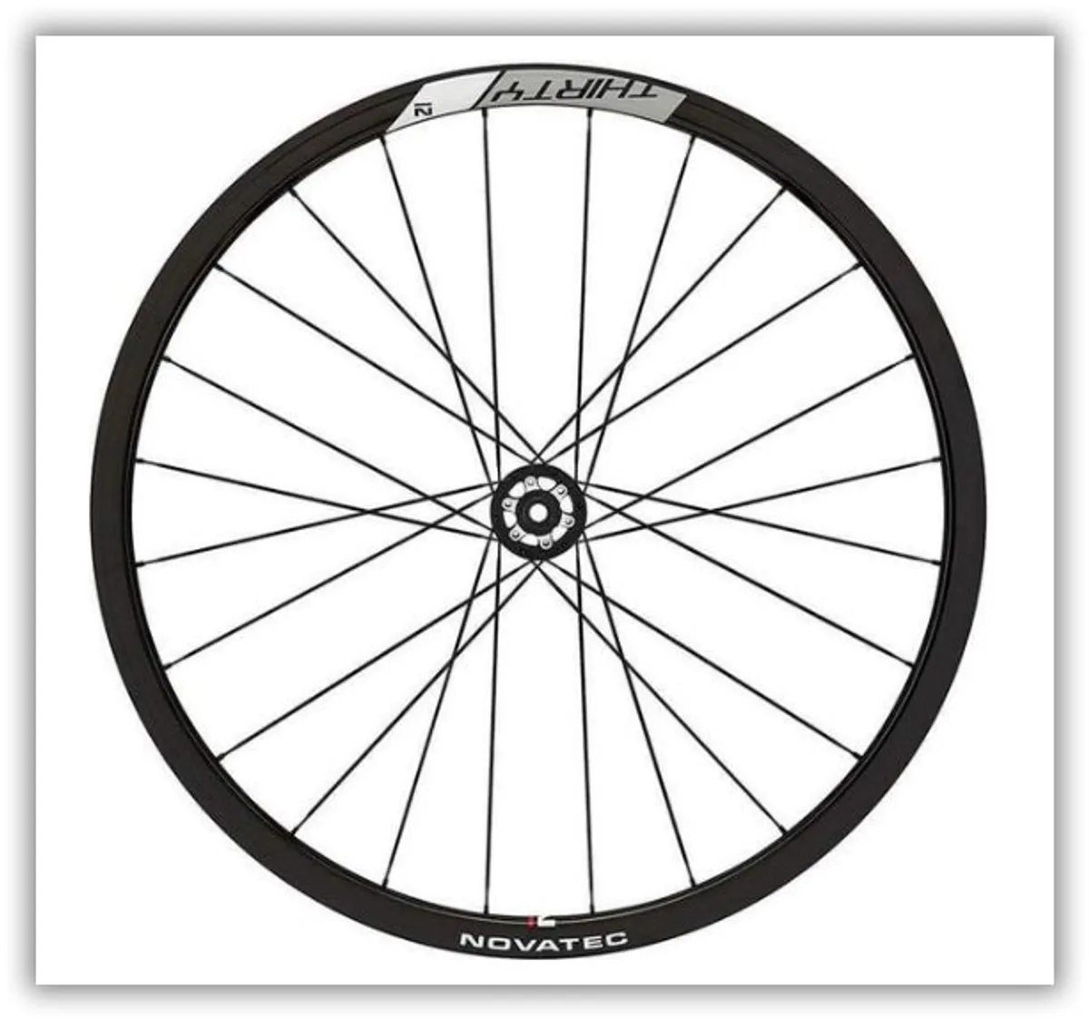 NOVATEC Voorwiel Novatec 30 Disc 6 Bolt 12x100