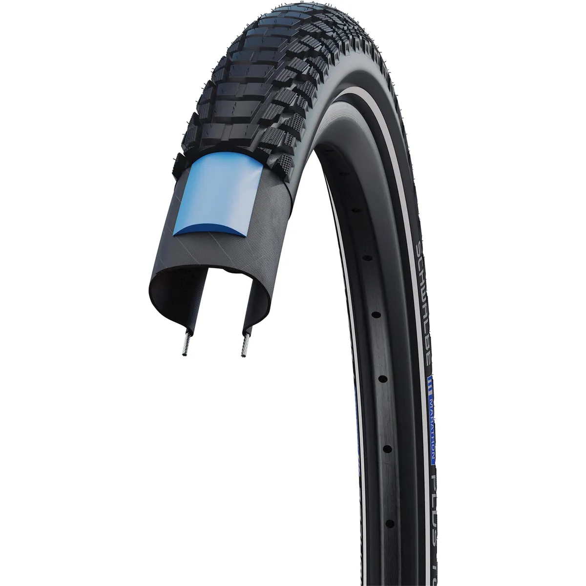 SCHWALBE Schwalbe buitenband Marathon Plus Tour 28 x 1.40 zwart refl