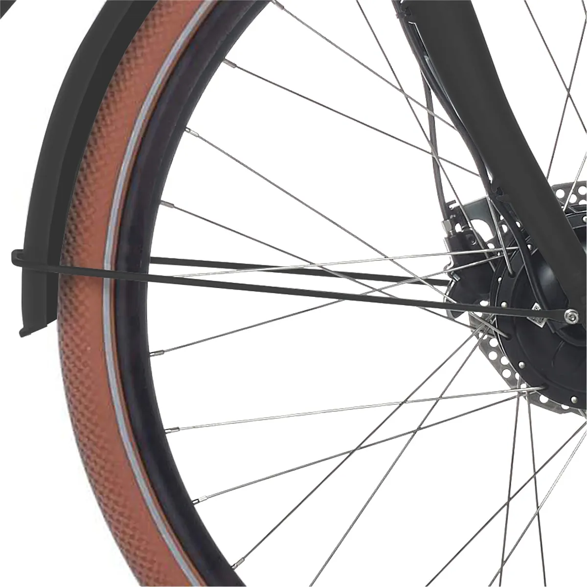 CORTINA Cortina spatbordstang 28 Foss arrant black matt