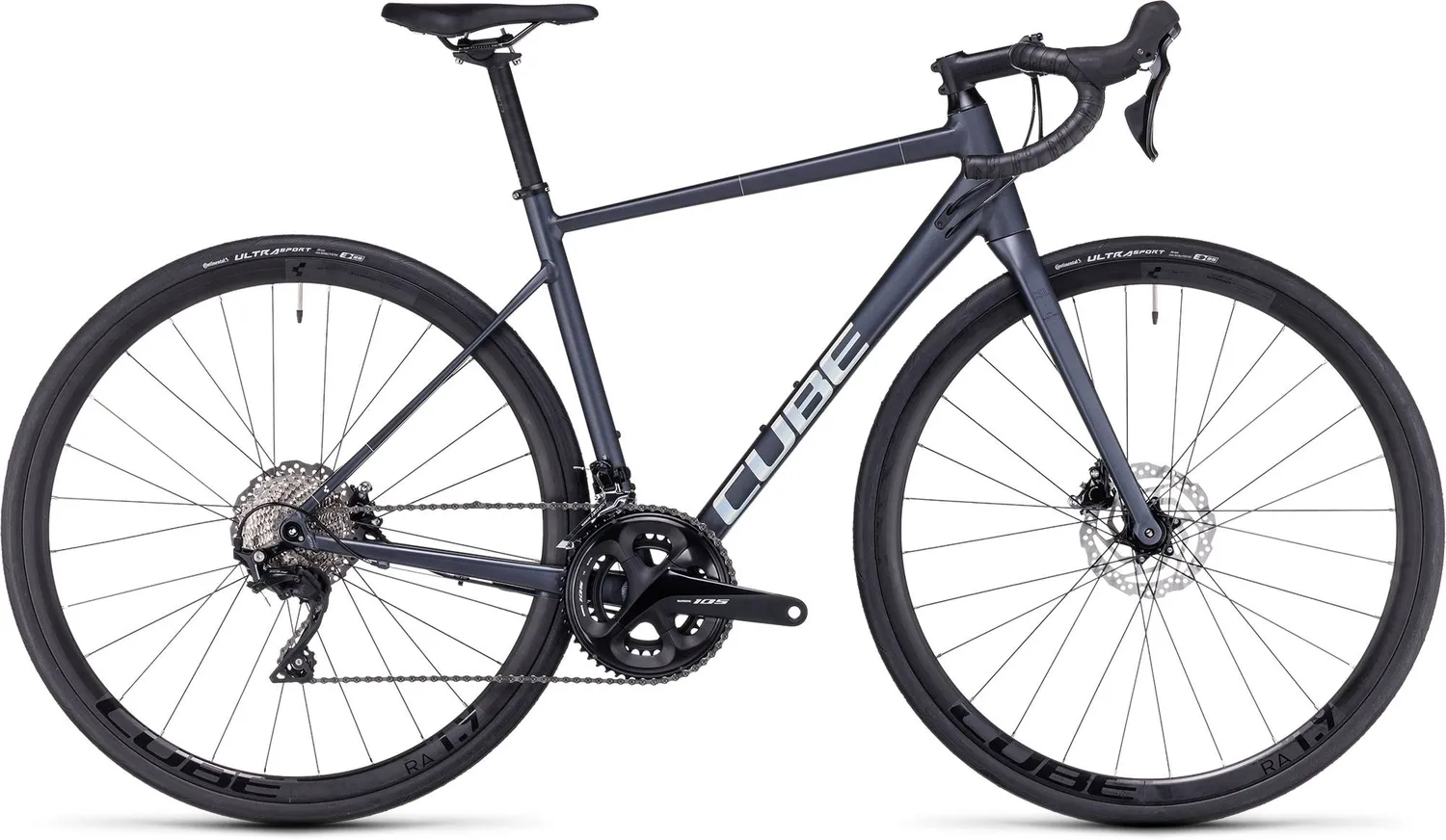 CUBE AXIAL WS RACE METALBLACK/RAINBOW 2023 53 cm