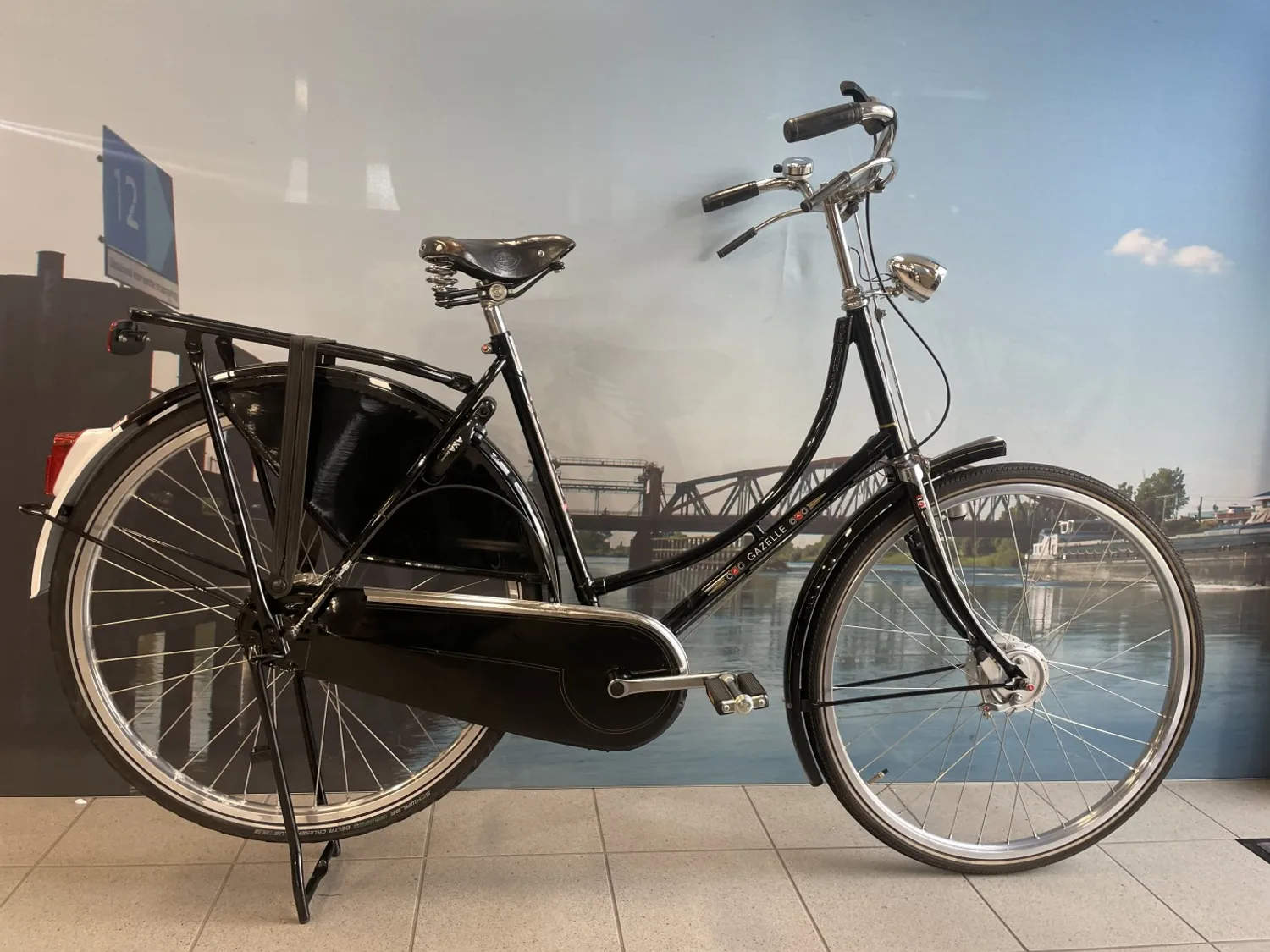 Gazelle Toer Populair RVS D57 R3 zwart Tour Populair RVS