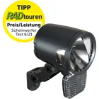 HERRMANS Herrmans koplamp H-Black MR8 aan/uit dynamo
