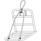 CORTINA Cortina snelbinder Loopfix Jakarta wit/zwart