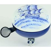Bel widek ding dong delfts blauw zeilboot mat op k