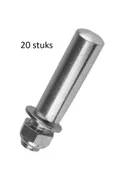 ALGI Algi doos crankspie 9,5 x 43mm (20 stk)
