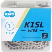 KMC Kmc ketting singlespeed k1sl 100l 1/2x1/8 wide zil