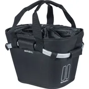 Basil mand front Classic Carry All KF 15L zwart 20x26x19cm