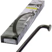 SAPIM Sapim spaak Leader 14-264 RVS z/nippel zwart (1 stuk)