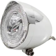 Union koplamp UN-4930 Retro dynamo 40 lux chroom op kaart