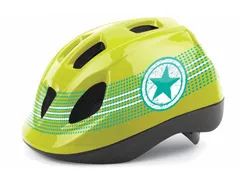 Popstar kinderhelm groen XS 46-53cm Kid 190gram