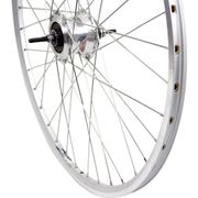 Roland achterwiel 28 Nexus 7 RB ZAC2000 zilver RVS spk