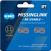 Kmc kettingschakel missinglink 11r ept zilver (2)