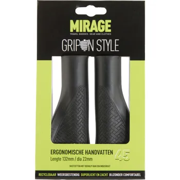 MIRAGE Handvatpaar Grips in style #45 - 132/132 mm met