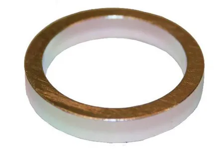 ERGOTEC BALHD SPACER AHEAD 1" 5MM ZILVER DS A 10