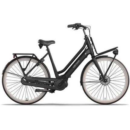 Cortina E-U4 Next Active Line L57 Dames Jet Black Matt 57cm 2025