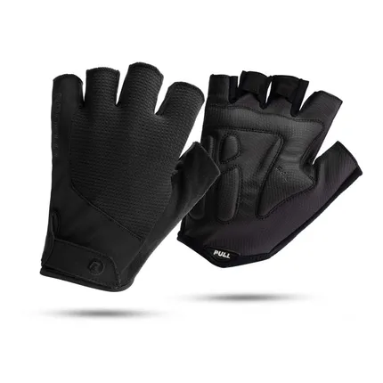 Wielerhandschoen Essential maat L  Zwart
