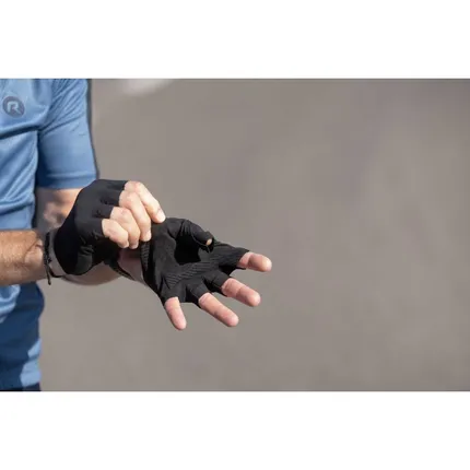 Wielerhandschoen Distance (No Pad) Maat S  Zwart