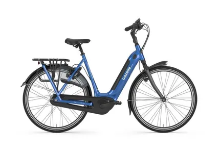 GAZELLE Grenoble Bosch demo Dames Tropical Blue Glans 53cm 2020