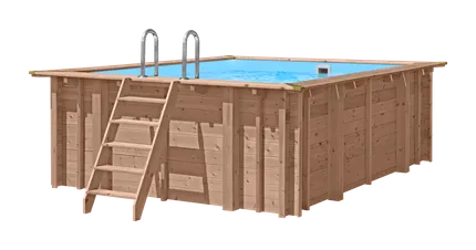 Zwembad Sea Shell Happiness Rechthoek 4,10x3,20 m - 1,22 m