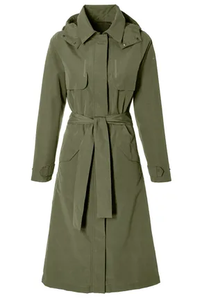 BASIL Basil trenchcoat Mosse dames Olive Green M