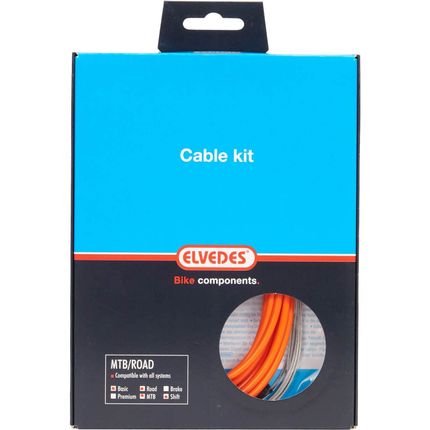 Elvedes atb / race kabelset schakel basic �4,2mm o