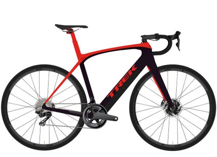 Domane + LT 62 Radioactive Red/Trek Black 260WH