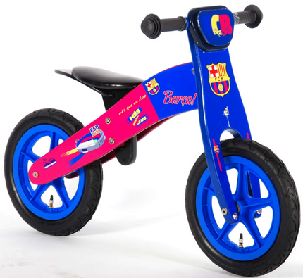 FC Barcelona houten loopfiets 12 inch