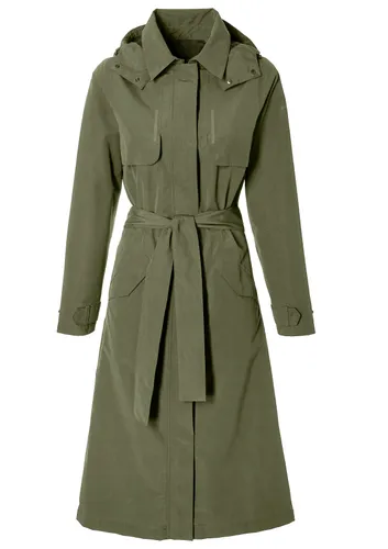 BASIL Basil trenchcoat Mosse dames Olive Green XXL