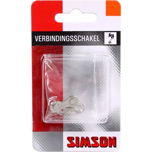 Simson kettingschakel 9 speed maat 5/64" zilver