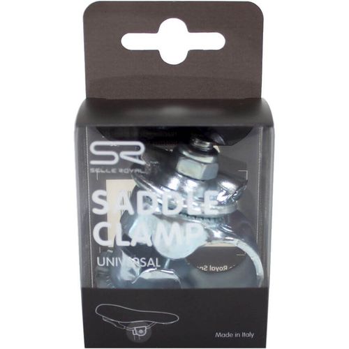 Zadelstrop Selle Royal - zilver (in doosje)