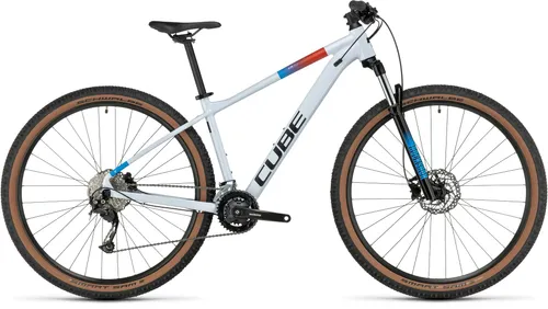 CUBE AIM SLX WHITE/BLUE/RED 2024 XXL