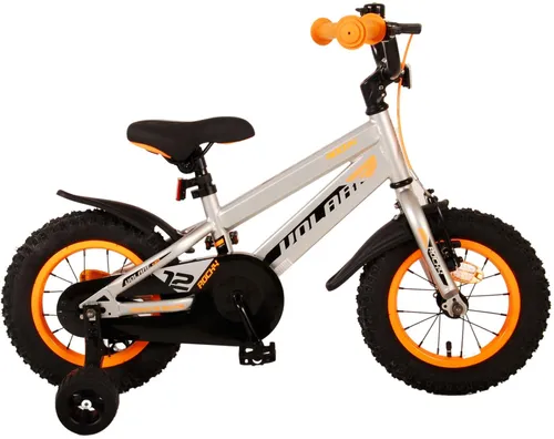 Volare Rocky Kinderfiets - Jongens - 12 inch - Grijs