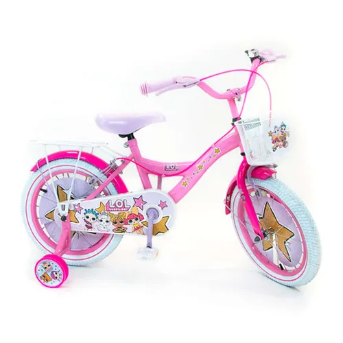 LOL Surprise Kinderfiets - Meisjes - 16 inch - Roze - Twee Handremmen