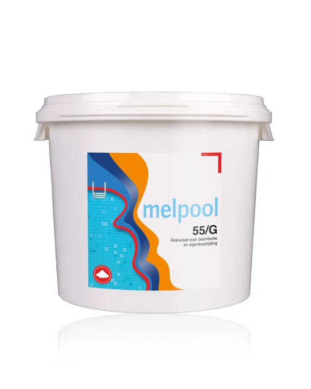 Melpool 55/G Chloorgranulaat 10 Kg
